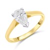 18ct Yellow Gold Diamond Solitaire Engagement Ring - 1.2ct - M/VS2 - H12184