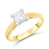 18ct Yellow Gold Diamond Solitaire Engagement Ring - 1.31ct - G/I2 - H1334