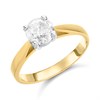 18ct Yellow Gold Diamond Solitaire Engagement Ring - 1.3ct - H/I3 - H1354