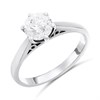 18ct White Gold Diamond Solitaire Engagement Ring - 1.4ct - G/I3 - H1434