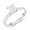 Platinum Diamond Solitaire Engagement Ring - 1.5ct - G/I1 - H15101