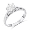 Platinum Diamond Solitaire Engagement Ring - 1.5ct - M/VS2 - H15104