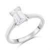 Platinum Diamond Solitaire Engagement Ring - 1.5ct - I/SI2 - H15121