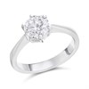 Platinum Diamond Solitaire Engagement Ring - 1.52ct - K/I1 - H1519