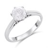 Platinum Diamond Solitaire Engagement Ring - 1.54ct - H/I3 - H1525