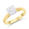 18ct Yellow Gold Diamond Solitaire Engagement Ring - 1.51ct - E/I2 - H1537