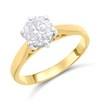 18ct Yellow Gold Diamond Solitaire Engagement Ring - 1.5ct - K/I3 - H1555