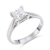 Platinum Diamond Solitaire Engagement Ring - 1.51ct - L/I2 - H1580