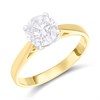 18ct Yellow Gold Diamond Solitaire Engagement Ring - 1.61ct - Certificated - H1613