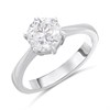 Platinum Diamond Solitaire Engagement Ring - 1.7ct - I/I1 - H1701