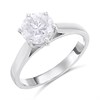 Platinum Diamond Solitaire Engagement Ring - 1.9ct - I/I3 - H1906
