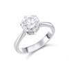 Platinum Diamond Solitaire Engagement Ring - 2.32ct - K/VS2 - H2012