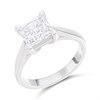 Platinum Diamond Solitaire Engagement Ring - 2.25ct - J/I2 - H2059