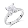 Platinum Diamond Solitaire Engagement Ring - 2.64ct - I/I2 - H2071