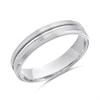 Tungsten Groove Ring- 5mm - J0908
