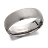 Titanium Matt Finish Band Ring - 6mm - J1111