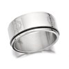 Stainless Steel Manchester United FC Worry Ring - J2191