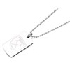 Stainless Steel West Ham FC Necklace - J2595