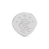 Stainless Steel Rangers FC Crest Single Stud Earring - J2925