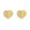 GUESS JUBB03038JWYGL Crystal Heart Stud Earrings - J42245