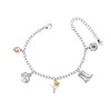 Laura Ashley Woodland Crystal Charm Bracelet - J4301