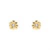 Laura Ashley Gold Plated Cosmos Flower Earrings - J4316