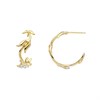 Laura Ashley Camelot Hoop Earrings - J4321