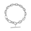 Fossil JA7244040 Stainless Steel+Brass Anchor Link Bracelet - J49358