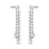 Diamante Marquise Drop Earrings - J5111