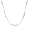 Diamante Graduated Crystal Necklet - J5302