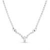 Diamante Crystal Marquise Trio Necklet - J5303