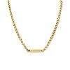 Tommy Hilfiger 2780873 Stainless Steel Gold Tone Necklace - J7339