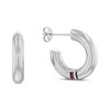 Tommy Hilfiger 2780948 Stainless Steel Hoop Earrings - J7348