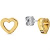 Tommy Hilfiger 2780972 Gold Tone Heart Stud Earrings - J7353