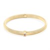 Tommy Hilfiger 2781005 Stainless Steel Glod Tone 6mm Stretch Bracelet - J7359