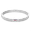 Tommy Hilfiger 2781047 Stainless Steel Crystal Bangle - J7389