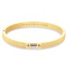 Tommy Hilfiger 2781048 Stainless Steel Gold Tone Crystal Bangle - J7390