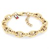 Tommy Hilfiger 2781018 Stainless Steel Gold Tone Mariner Bracelet - J7391
