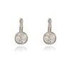 Cachet Elise Silver Tone Crystal Drop Earrings - J7415