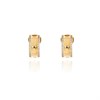 Cachet Scoop Gold Tone Cubic Zirconia Clip On Earrings - J7498