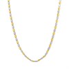 VIVA Two Tone Flat Bead Necklet - J76155