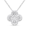 Briolette Floral CZ Necklet - J77182