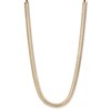 Anne Klein Gold Tone Flat Chain Necklace - J78106