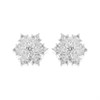 Anne Klein Snowflake Stud Earrings - J78329