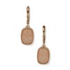 Anne Klein Gold Tone Pink Drop Earrings - J78457