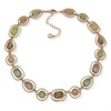 Anne Klein Gold Tone Multi Stone Necklace - J78458