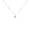Crystal Allure Aqua Crystal Necklace - J8064