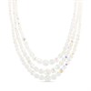 Crystal Allure Graduated Triple Strand Crystal Necklet - J8097