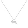 Radley RYJ2381 Silver Leaping Dog Diamond Necklace - J81124