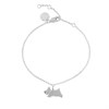 Radley RYJ3217 Silver Leaping Dog Diamond Bracelet - J81126